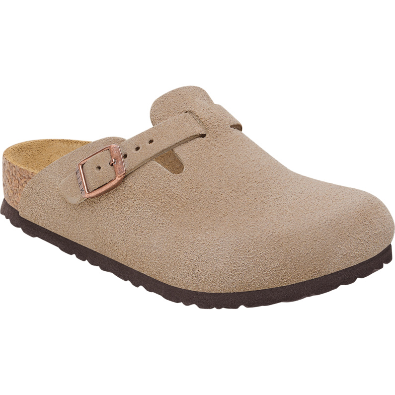 Birkenstock Kinder Boston BS Suede Leather Hausschuhe