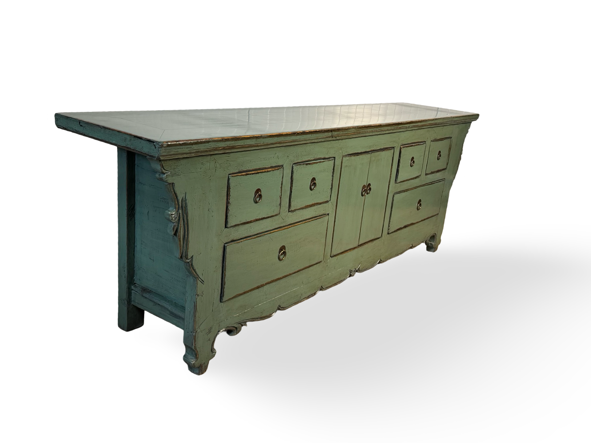 TV dressoir 2 deur 6 lades uniek TV dressoir 2 deur 6 la uniek