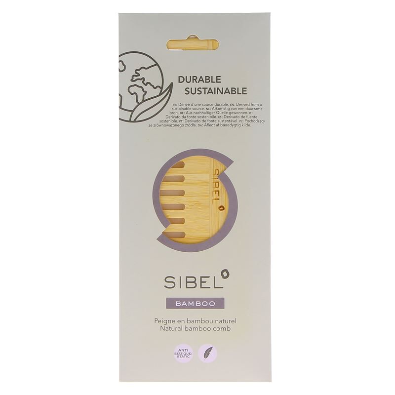 Peigne en bambou 17,8 cm