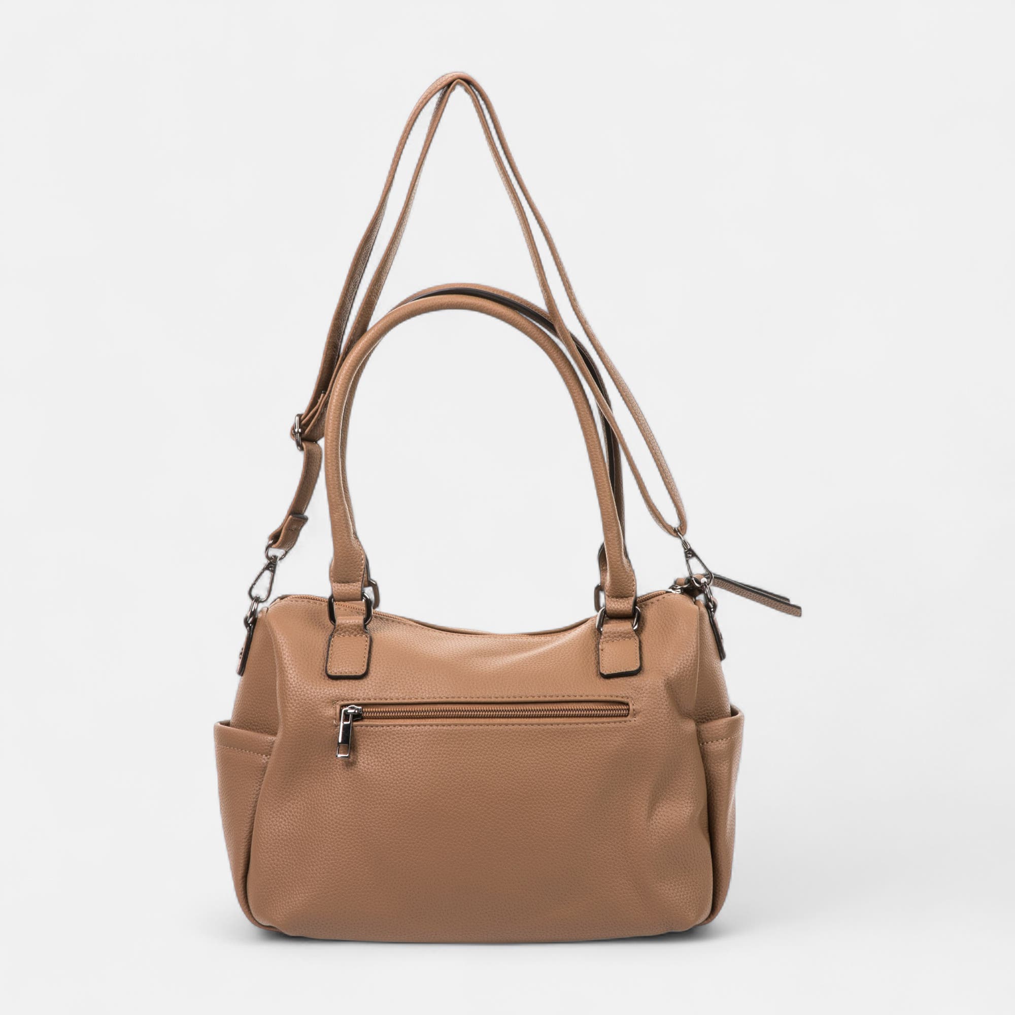 Sac de shopping marron