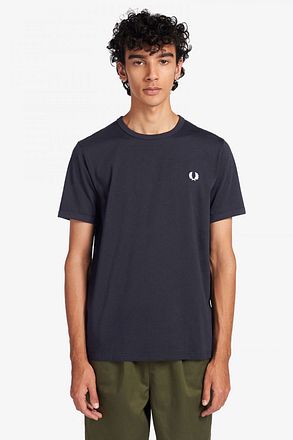 Fred Perry Ringer T-Shirt Navy M3519-608 Ringer kopen