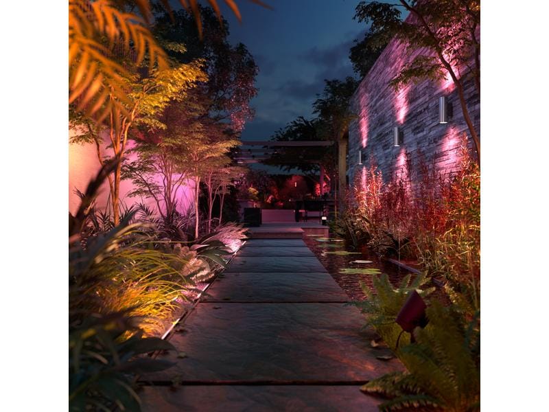 Philips Hue White & Color Ambiance Outdoor Amarant Schwarz Hue White & Color Ambient Wandfluter, Erweiterung