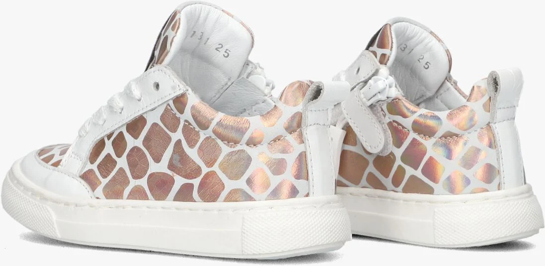 JOCHIE & FREAKS ros&eacute;gouden jochie & freaks lage sneakers cecile