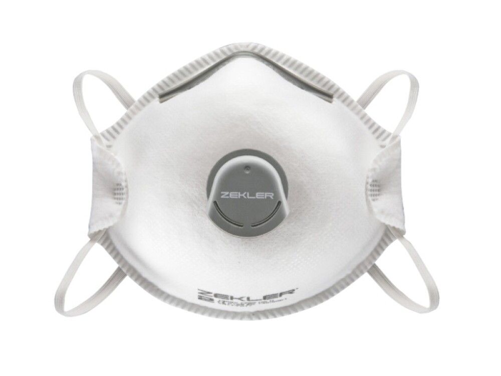STØVMASKE ZEKLER 1302V FFP2V 10-PACK