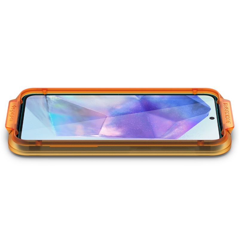 (2er Set) Samsung Galaxy A55 AlignMaster Glas Tr Clear Panzer Glas Case Friendly   Montagerahmen (AGL07775)