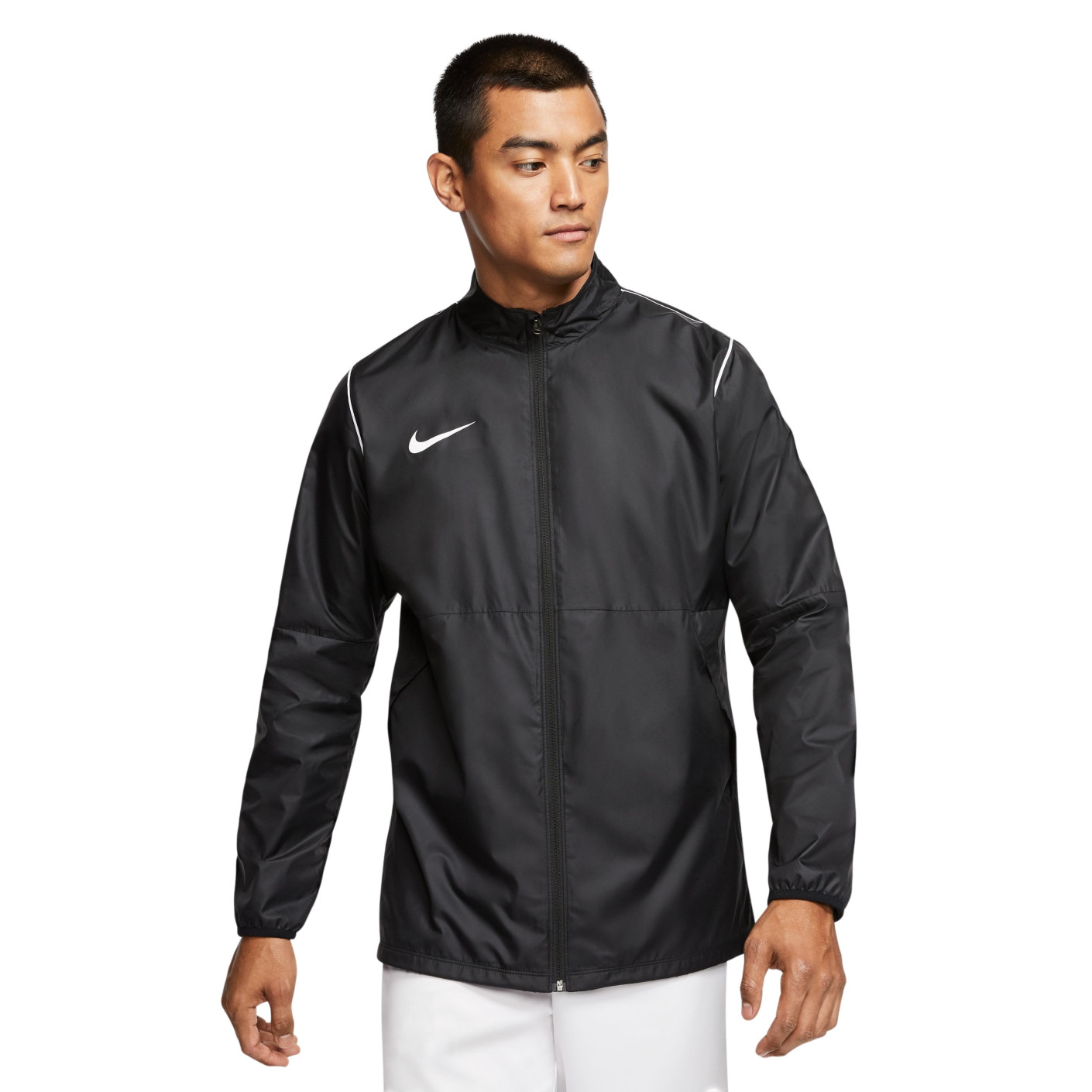 Nike Park 20 Regenjack Woven Zwart Wit