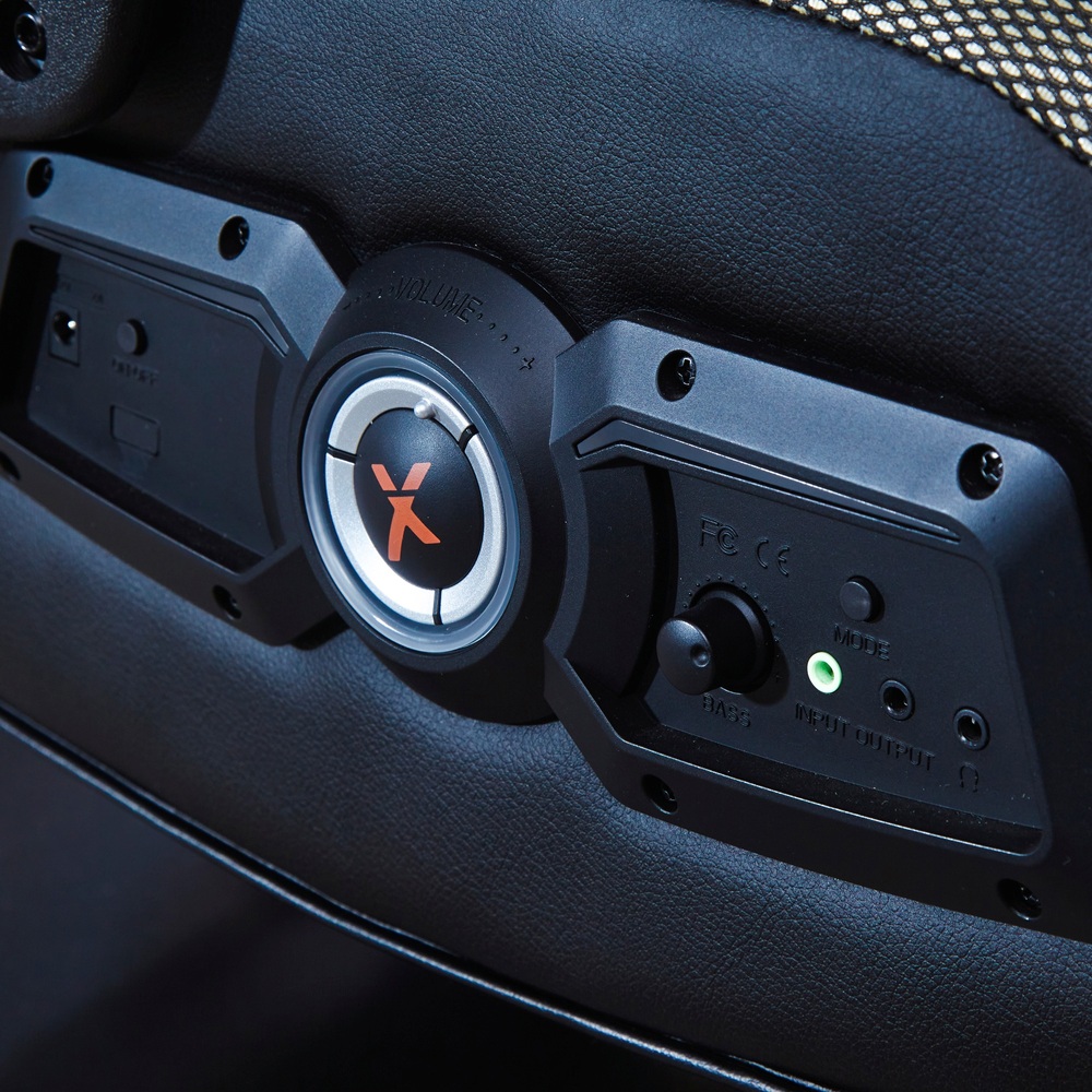 Rocker Veleno RGB 2.1 Audio Gaming-Stuhl