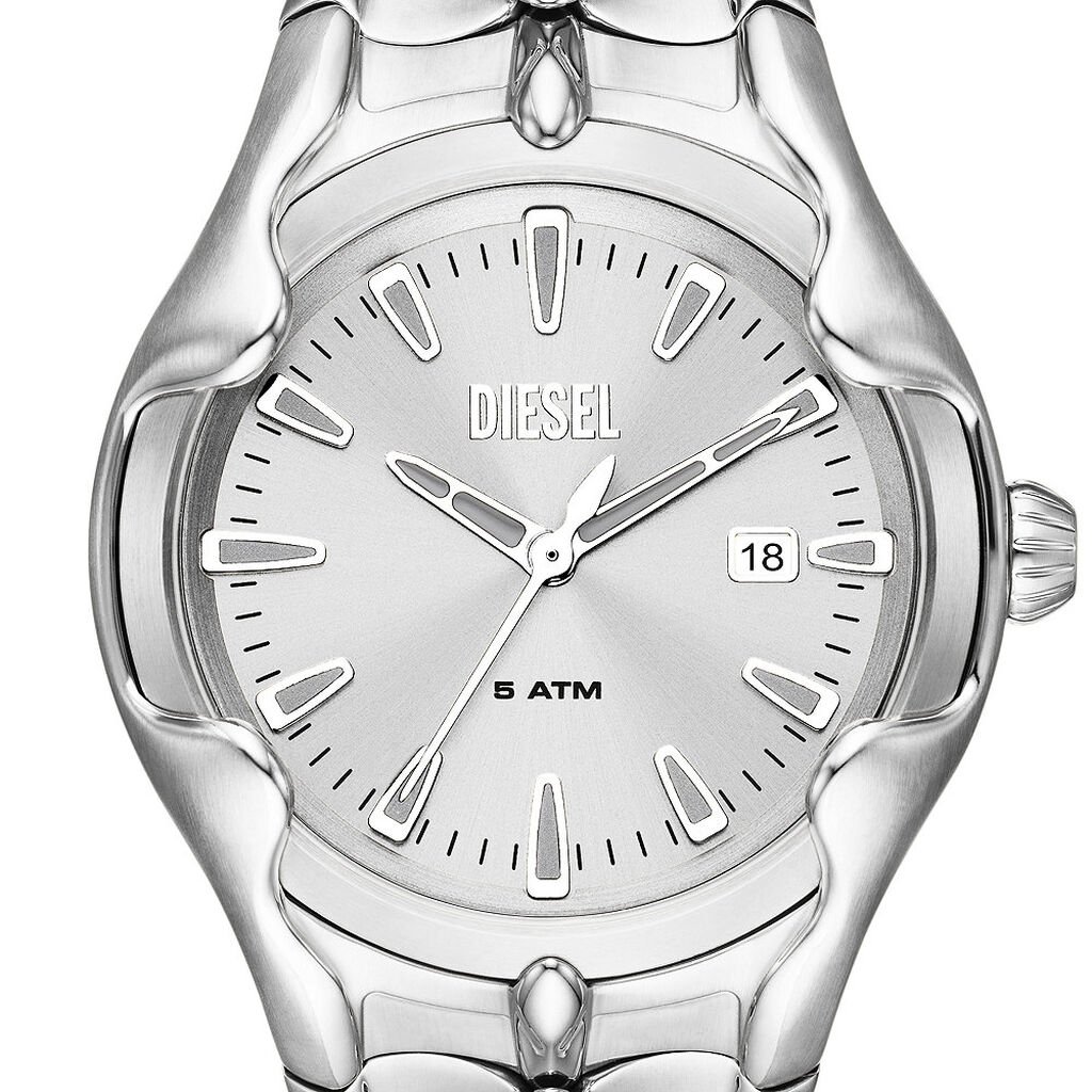 Montre Diesel Vert Argenté
