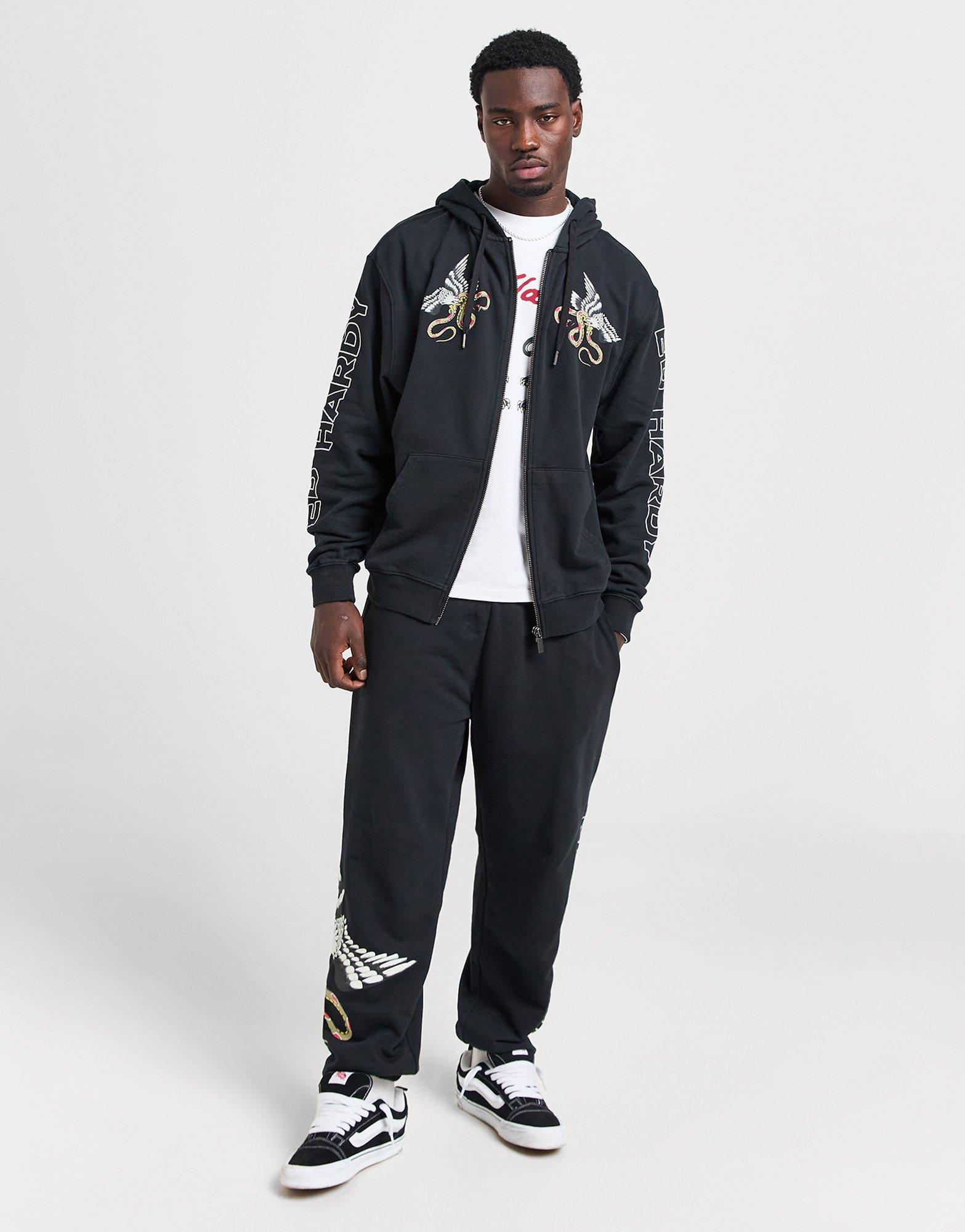 Ed Hardy Sweat à Capuche Battle Homme