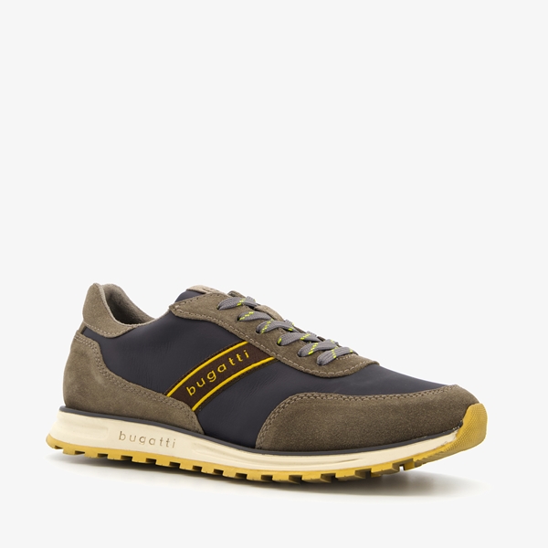 Bugatti heren sneakers bruin/blauw