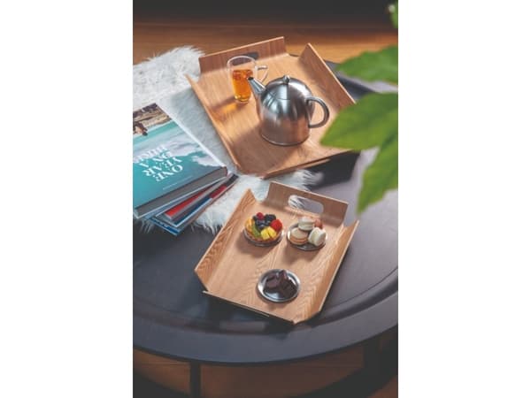 Bredemeijer Madera L - Serveringsbrett - Størrelse 44.5 x 33.5 cm - Høyde 4.5 cm - rektangulær