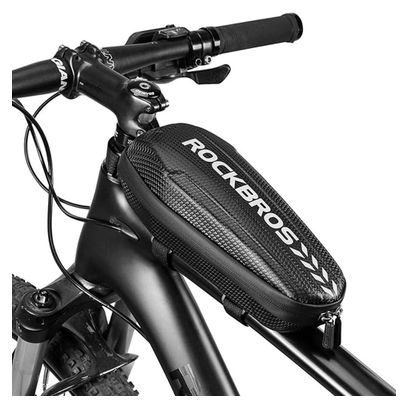 Sacoche de cadre de vélo étanche Rockbros - Noir
