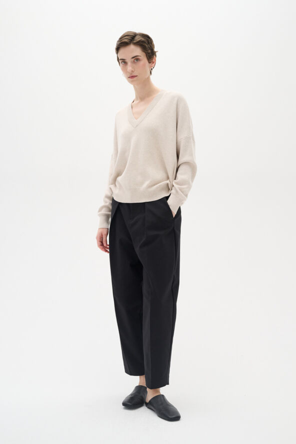 InWear FosterIW V-neck Simply taupe melange