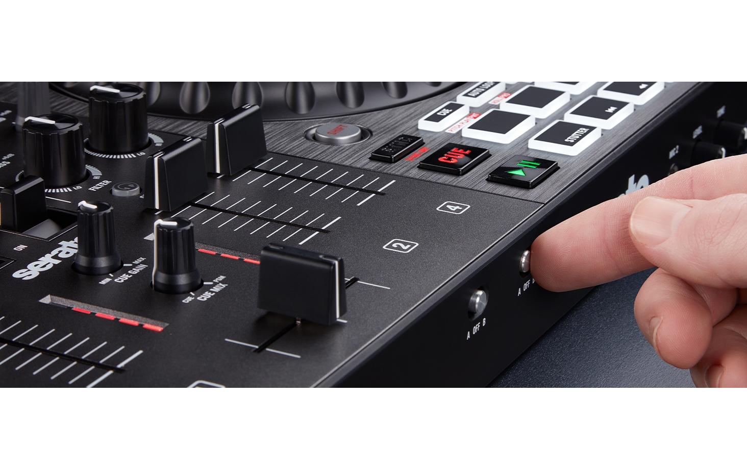 DJ-Controller NS4FX<br>Professioneller 2-Deck-DJ-Controller mit 4 Kanälen