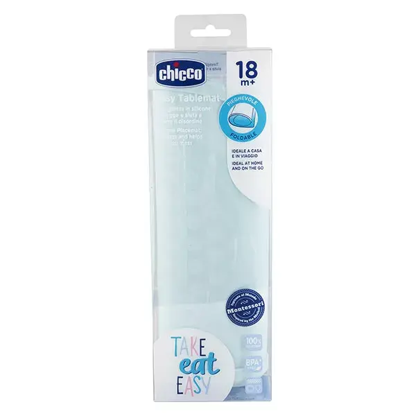 Jogo americano Chicco Meal Take Eat Easy +18m Azul
