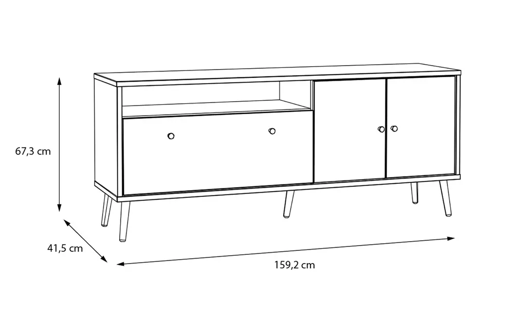 TV-Lowboard Harllson