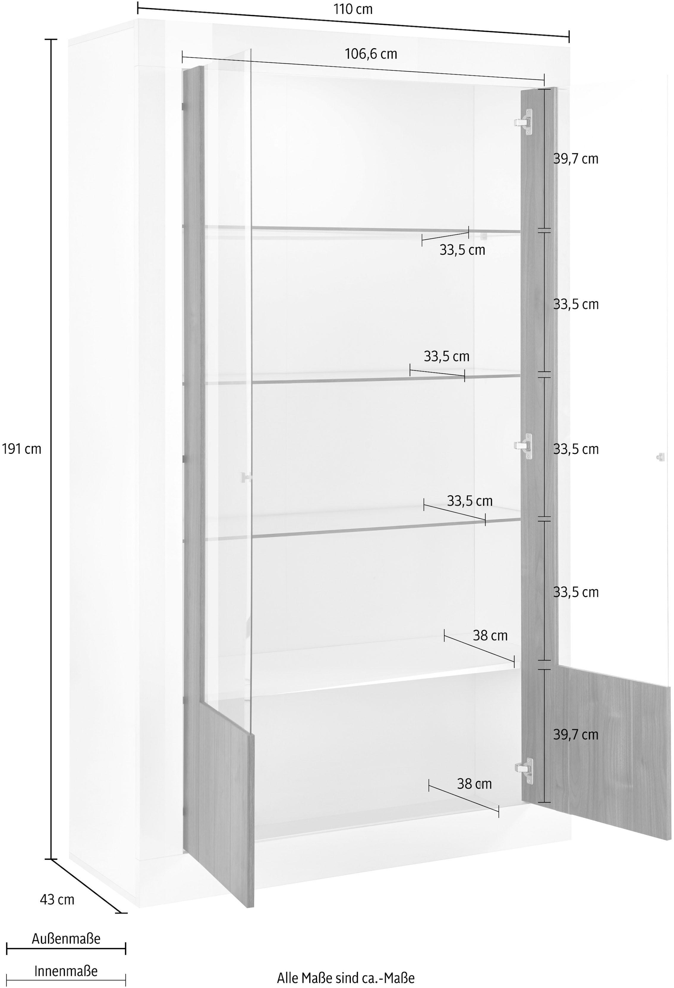 INOSIGN Regal »Urbino« Höhe 191 cm