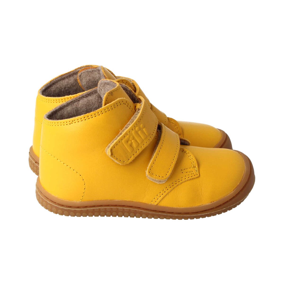 MB4213-F4 mustard SOFT-FEET BIO nappa fleece velcro Weite/M