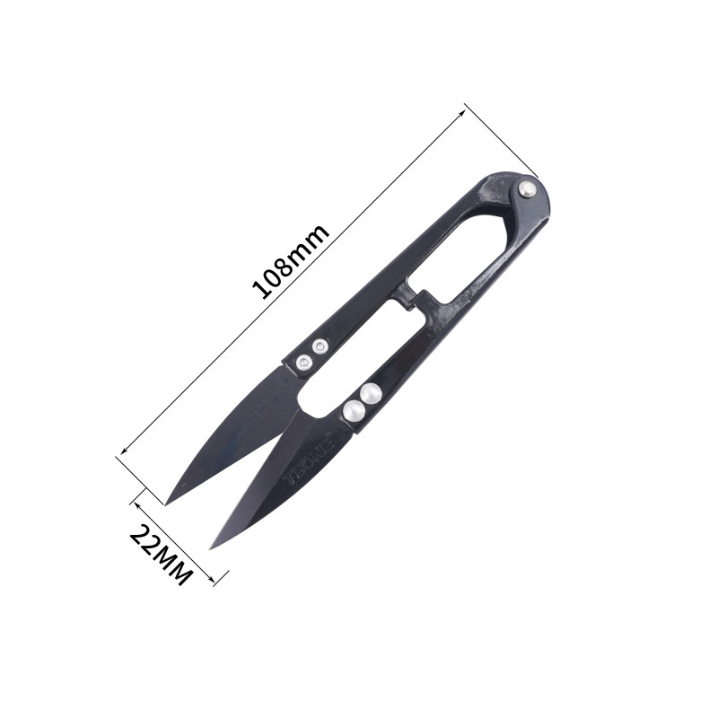(4er Set) Professionelle Textil Scheren Fadenschere Universal Stoff Schneider Stickschere Mercerie Hilfsmittel (Rechts- und Linkshänder)