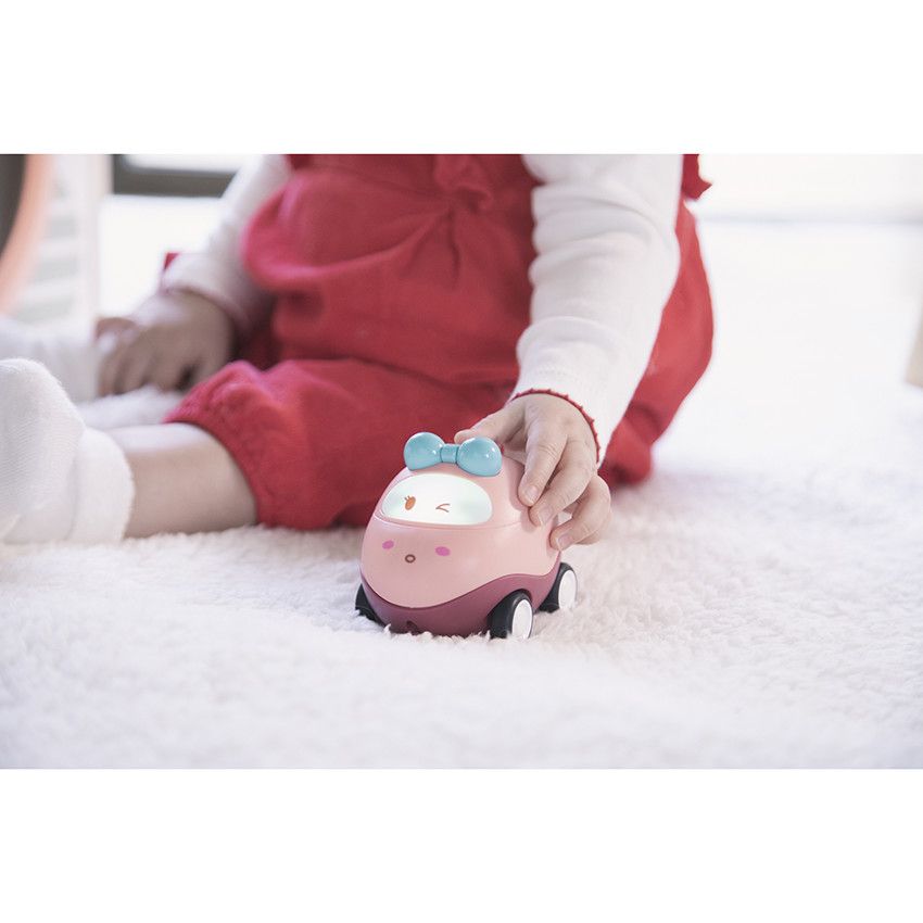 Jouet voiture Citiz - Rose - Ecru