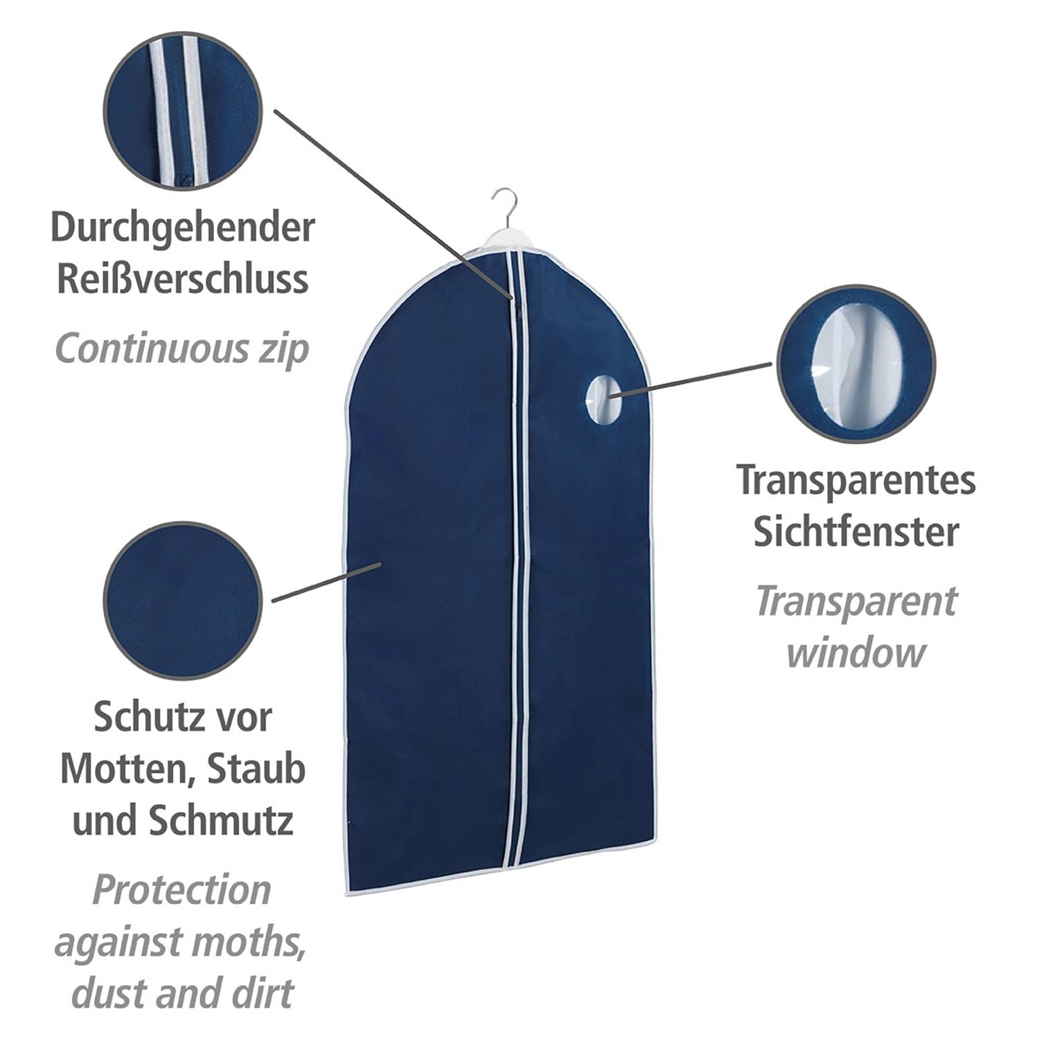Wenko Kleidersack im 2er-Pack