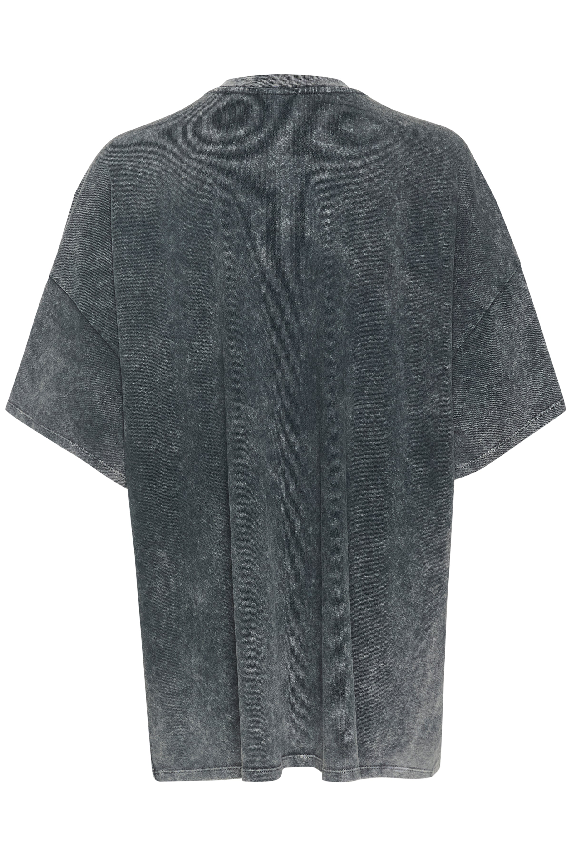 GESTUZ  JioGZ oversize t-shirt - Dark Grey Washed