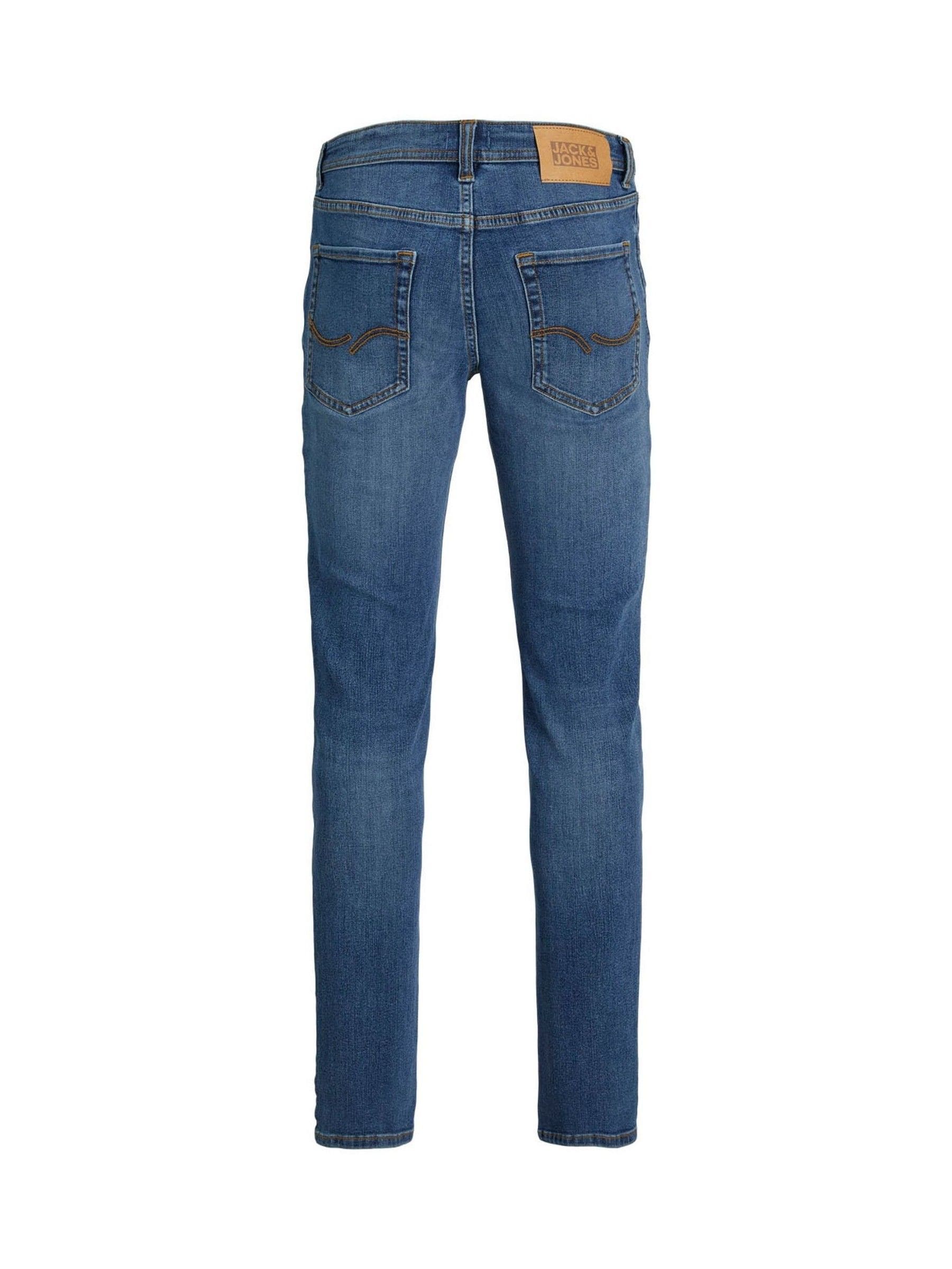 Blauw - JACK & JONES JUNIOR Blue Glenn Slim Fit Jeans