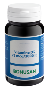 Bonusan Vitamine D3 75mcg 3000IE Capsules 120CP