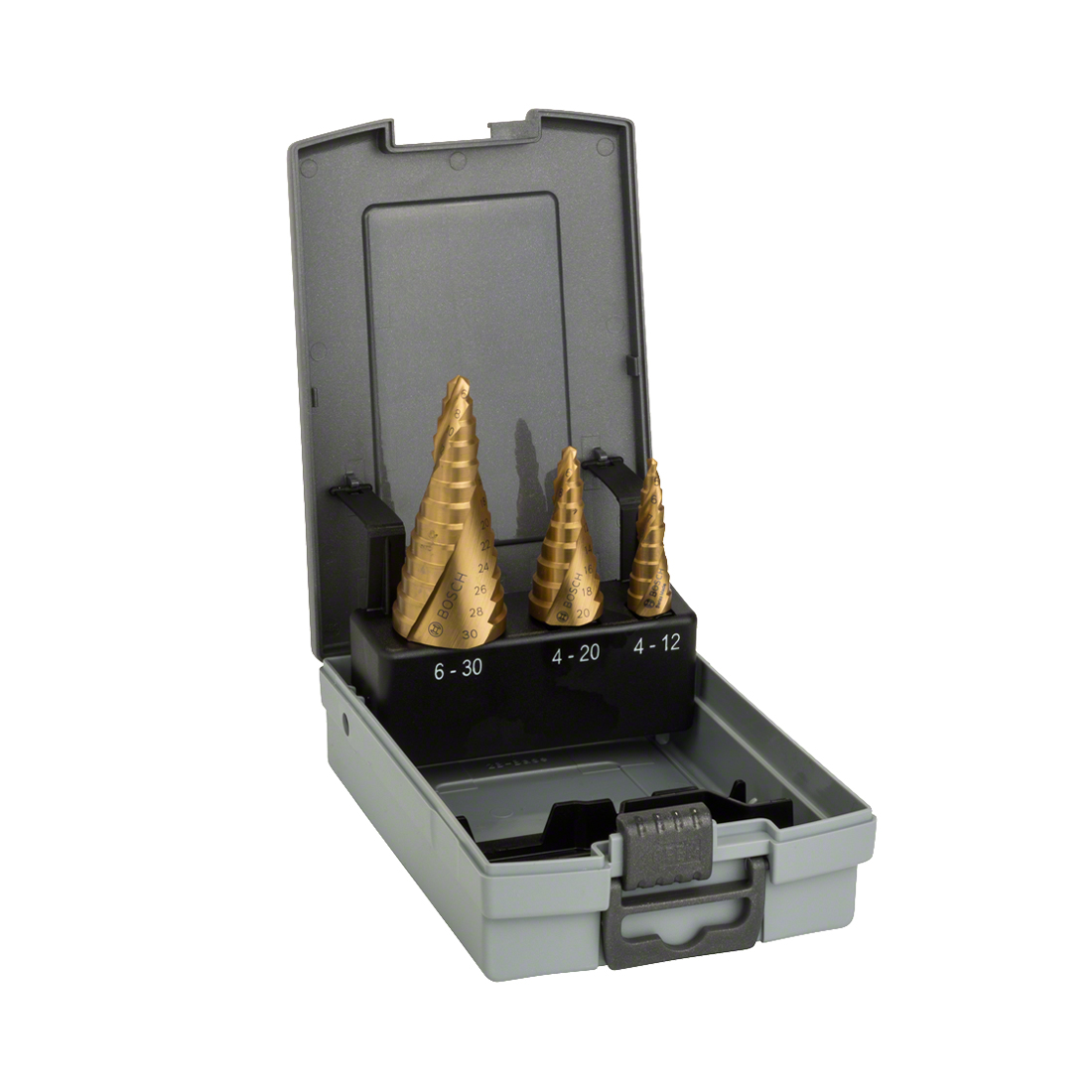 Bosch HSS-TiN-Stufenbohrerset 3-teilig