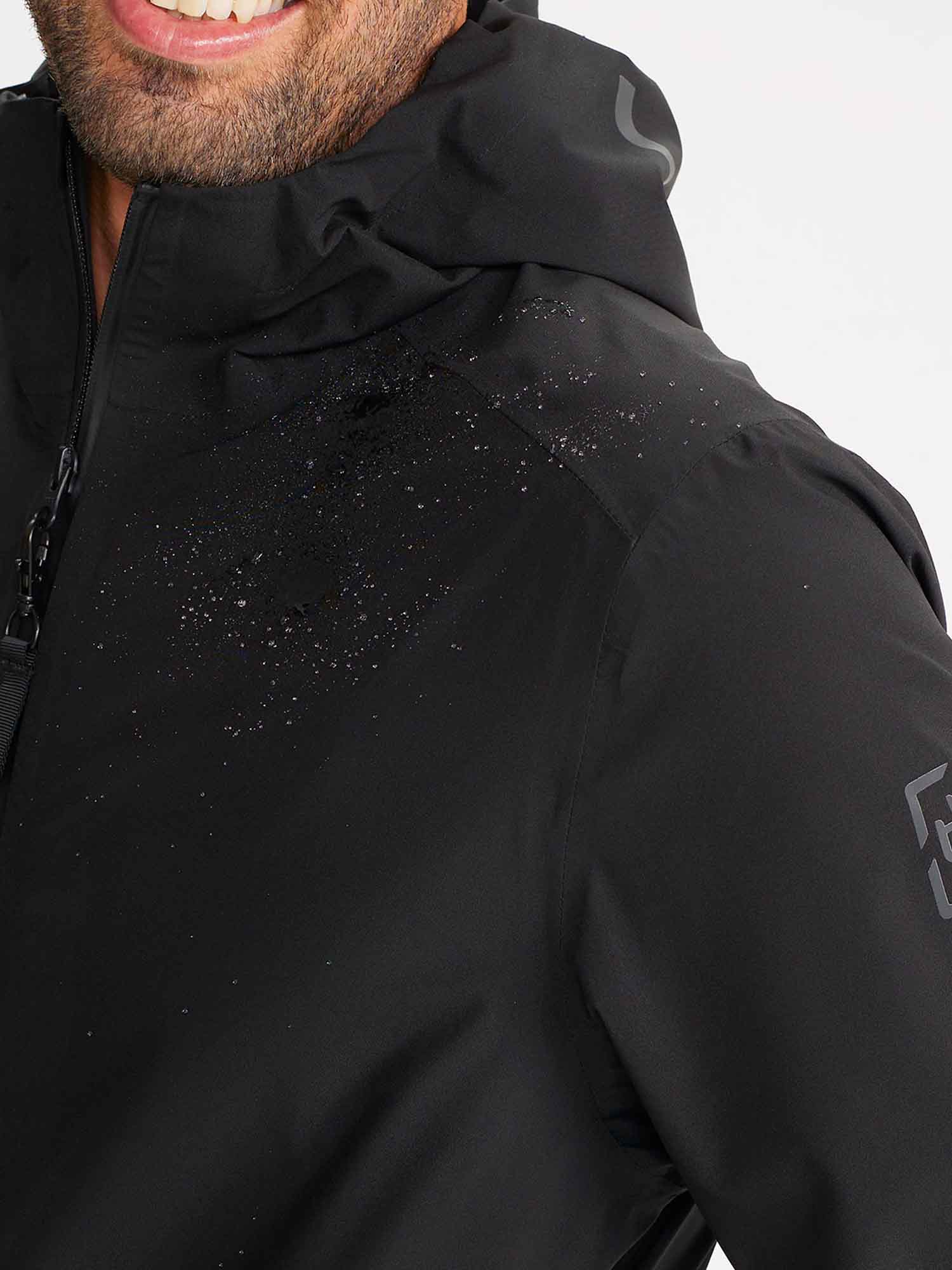 Veste Homme Longue Imperméable Noire