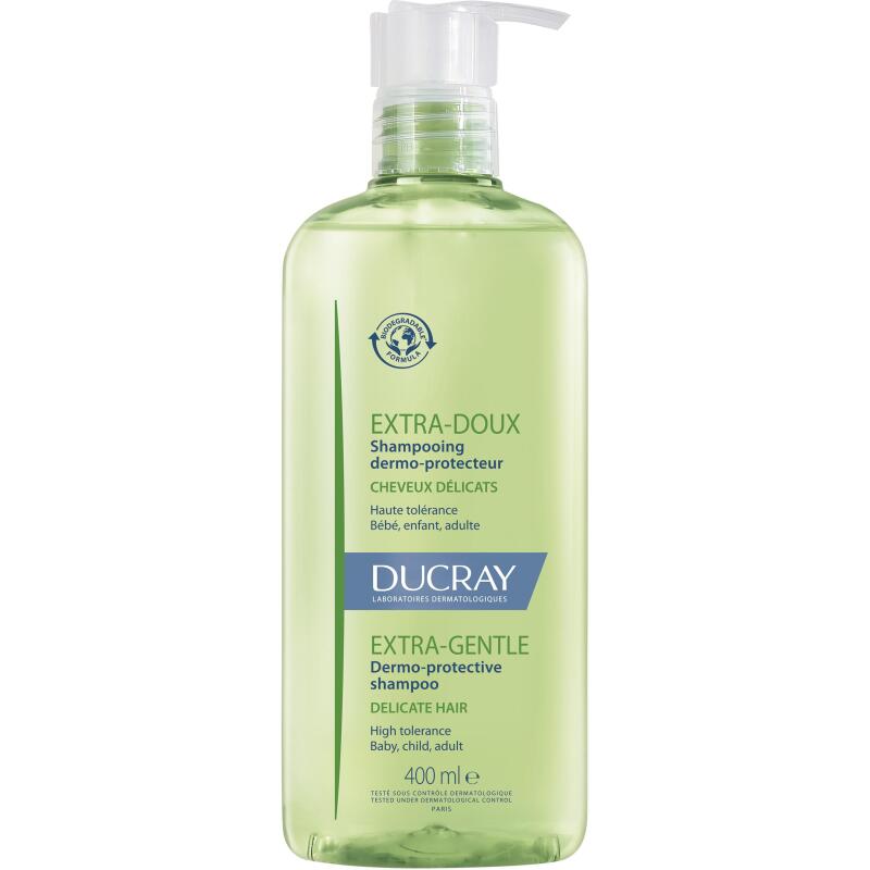 Shampooing dermo-protecteur Ducray Extra-doux - Flacon de 400 ml