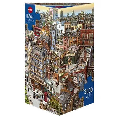 Heye Puzzle - Sherlock & Co., Göbel/Knorr, 2000 Teile