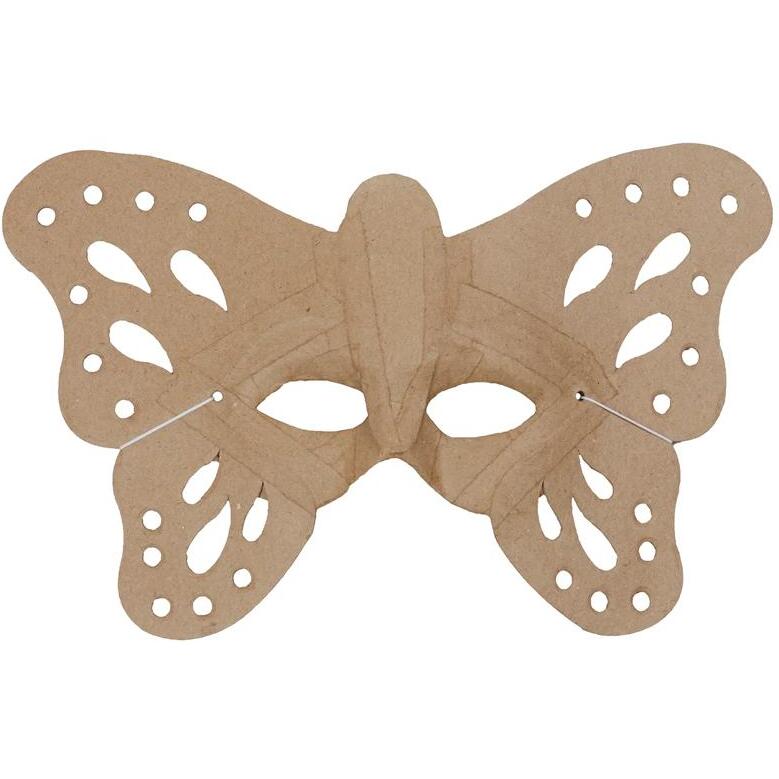 Masque papillon 8x23,5x19,5cm - Kraft