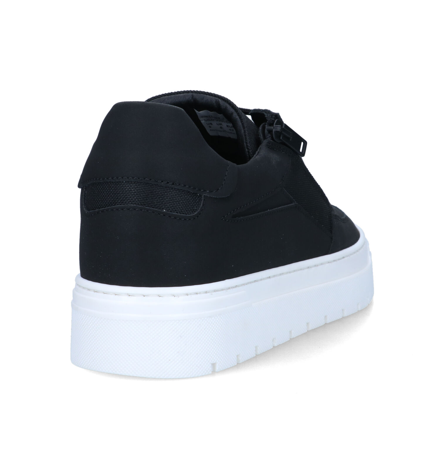 Veterschoenen zwart