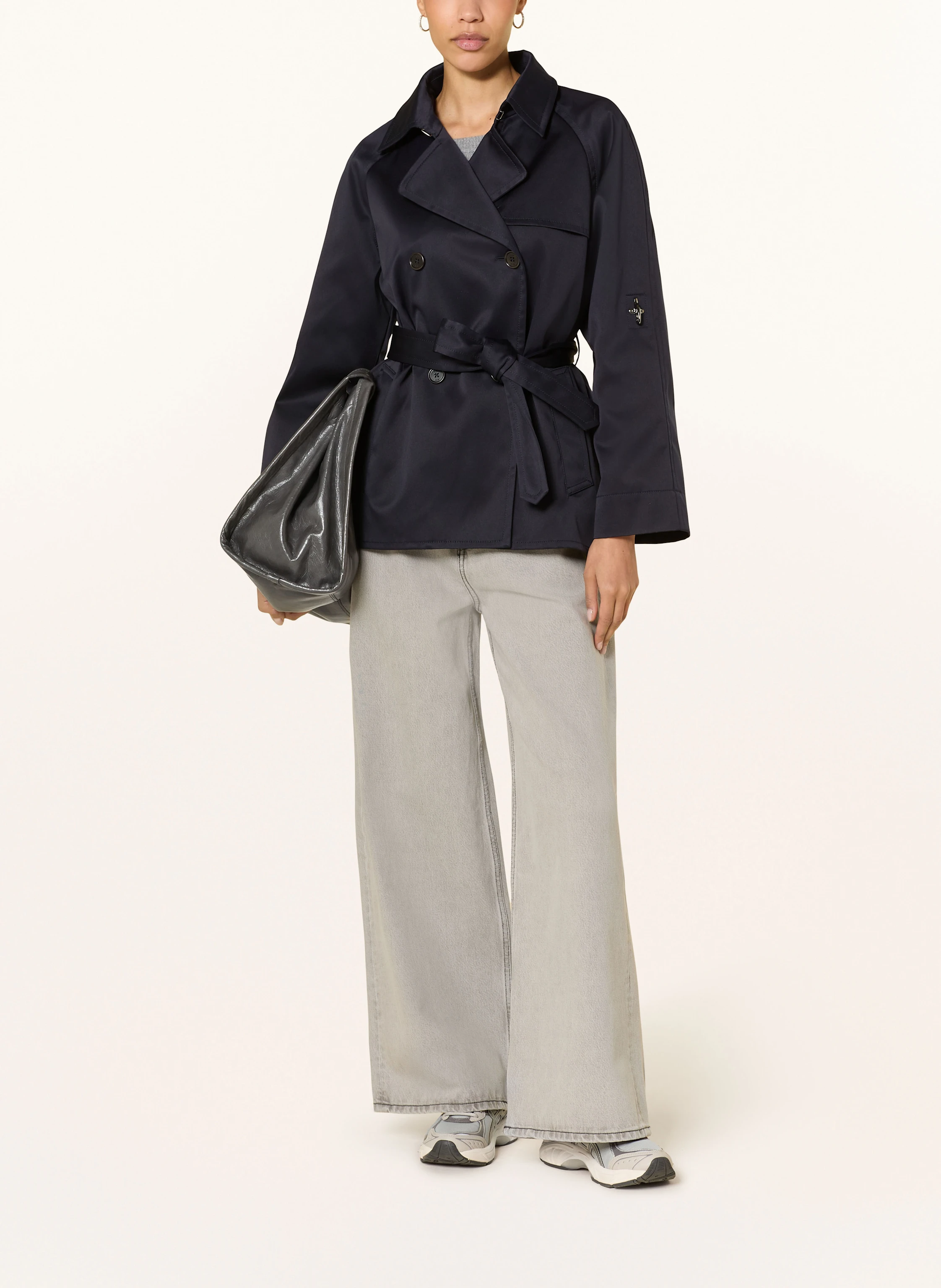 Fay Cropped-Trenchcoat