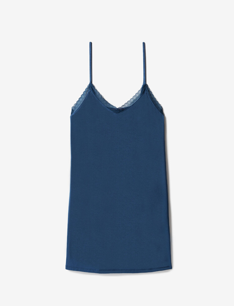 Nuisette courte - bleu outremer