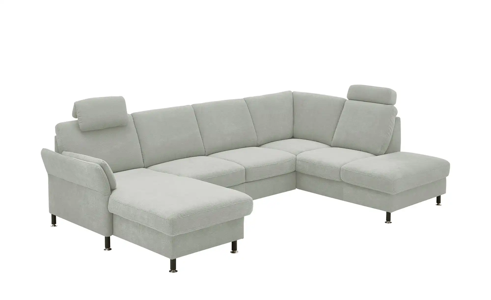 meinSofa Wohnlandschaft aus Flachgewebe Veit