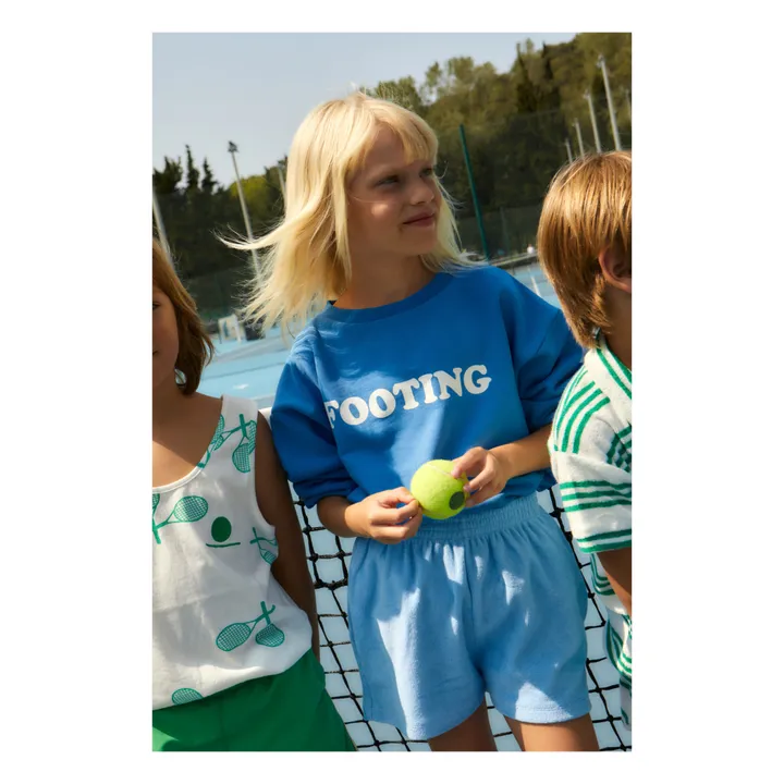 We Are Kids Sweat Nat Footing Coton Bio | Bleu