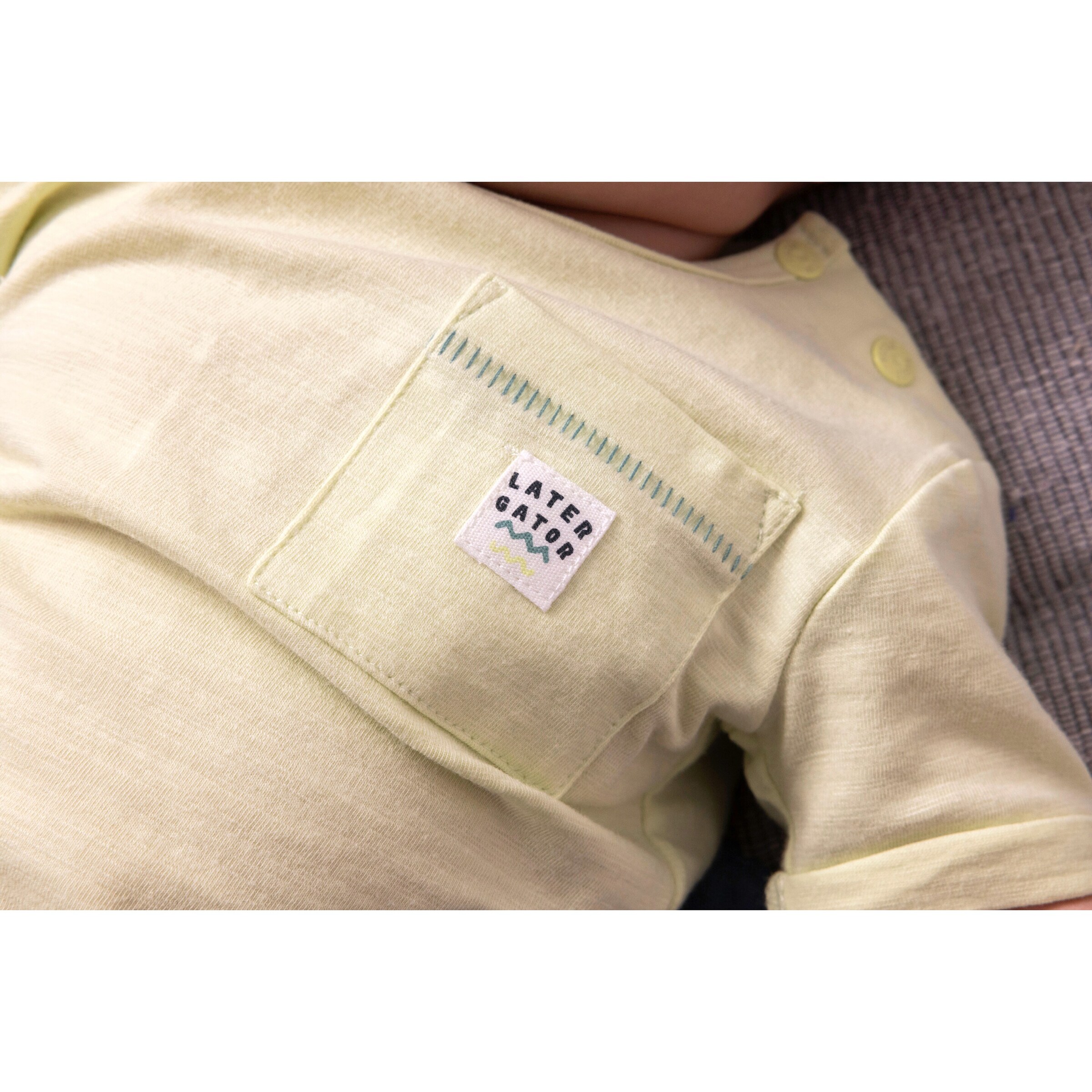 Feetje T-Shirt mit Brusttasche lime