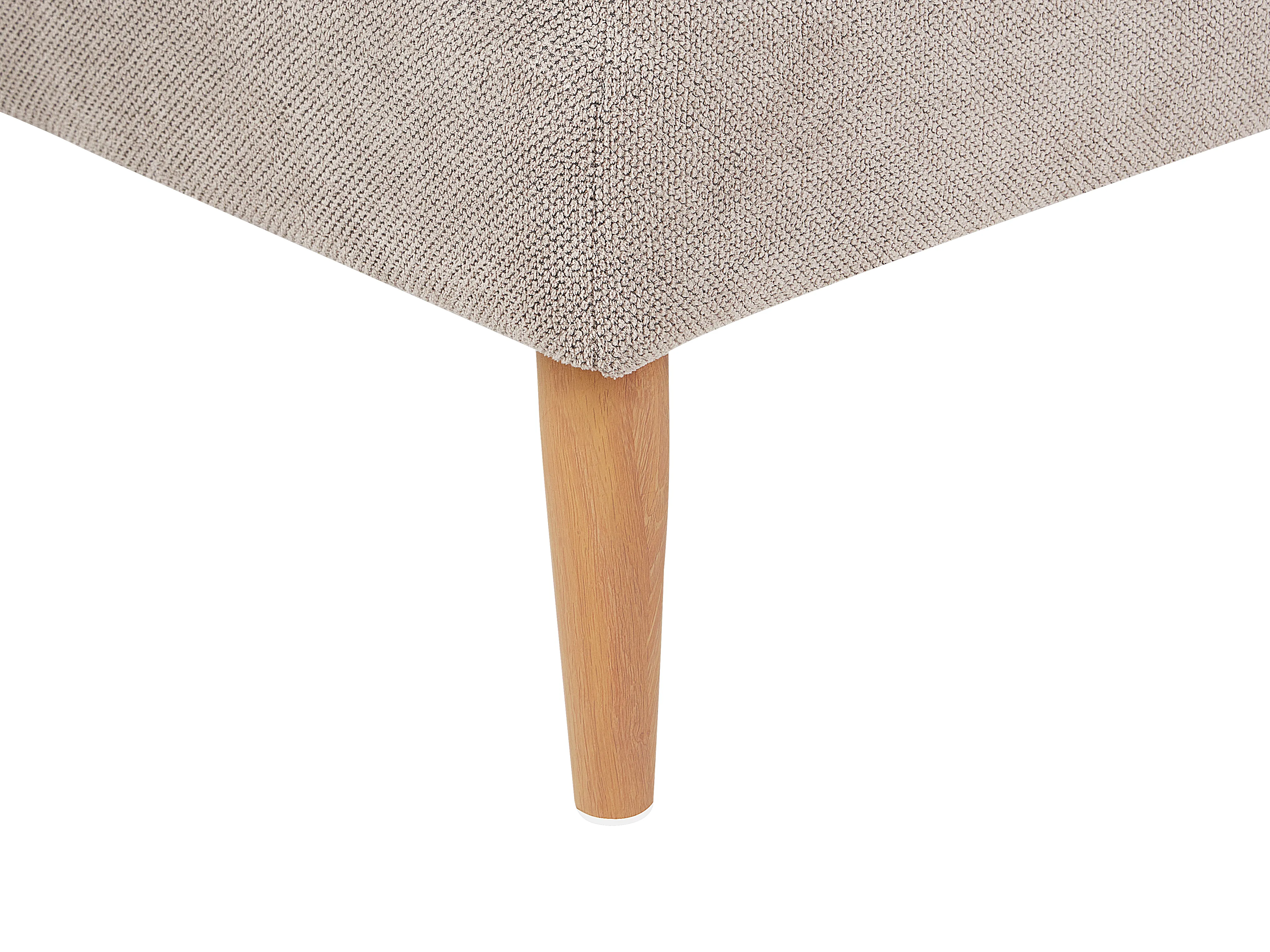 Chaise longue NIORT Stof Beige