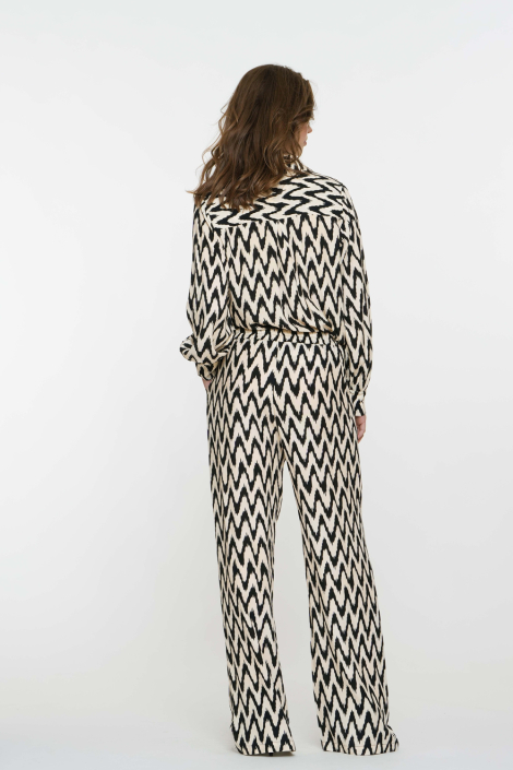 Geisha zwarte dames broek