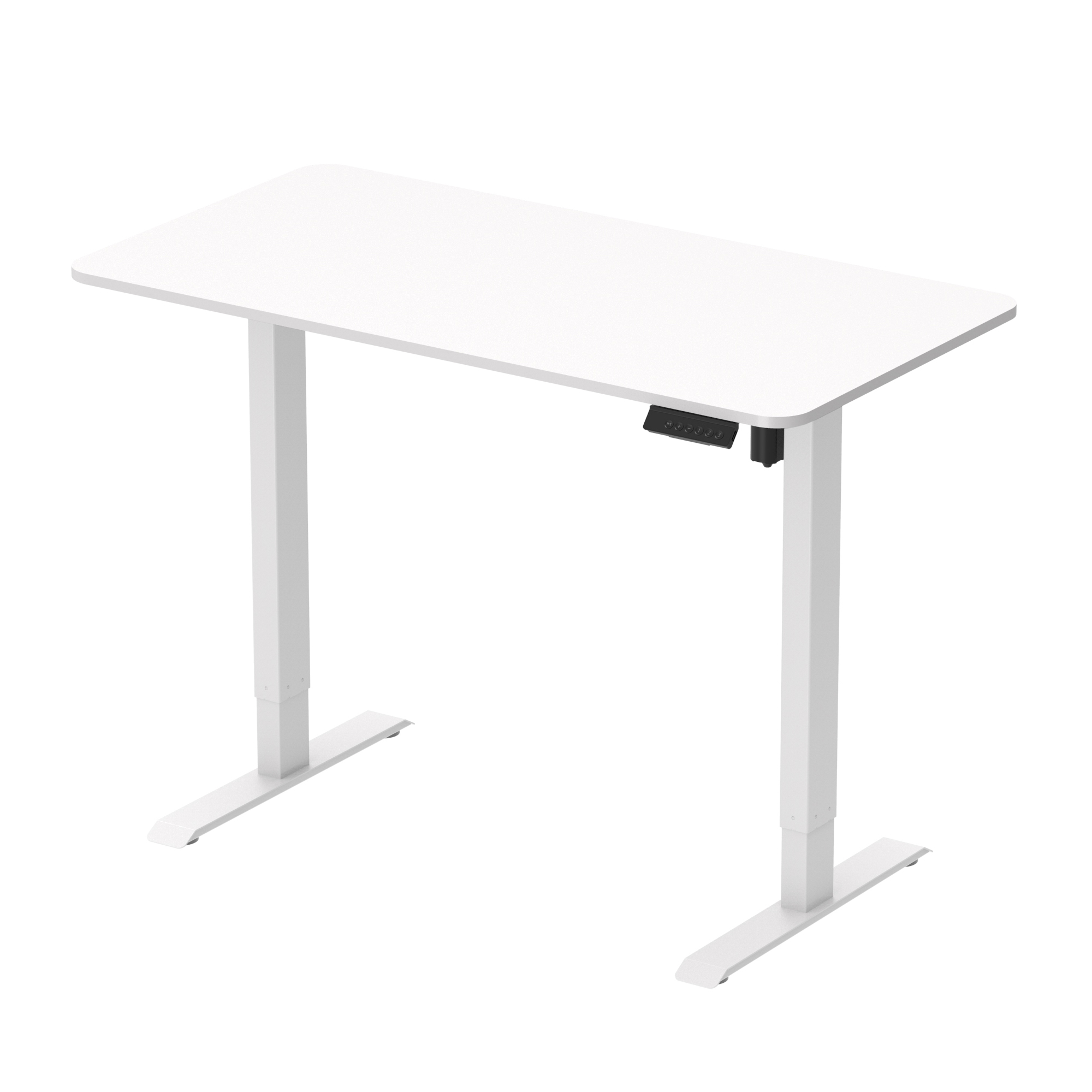 Stehpult elektrisch BUDGET weiss 120 x 60 cm