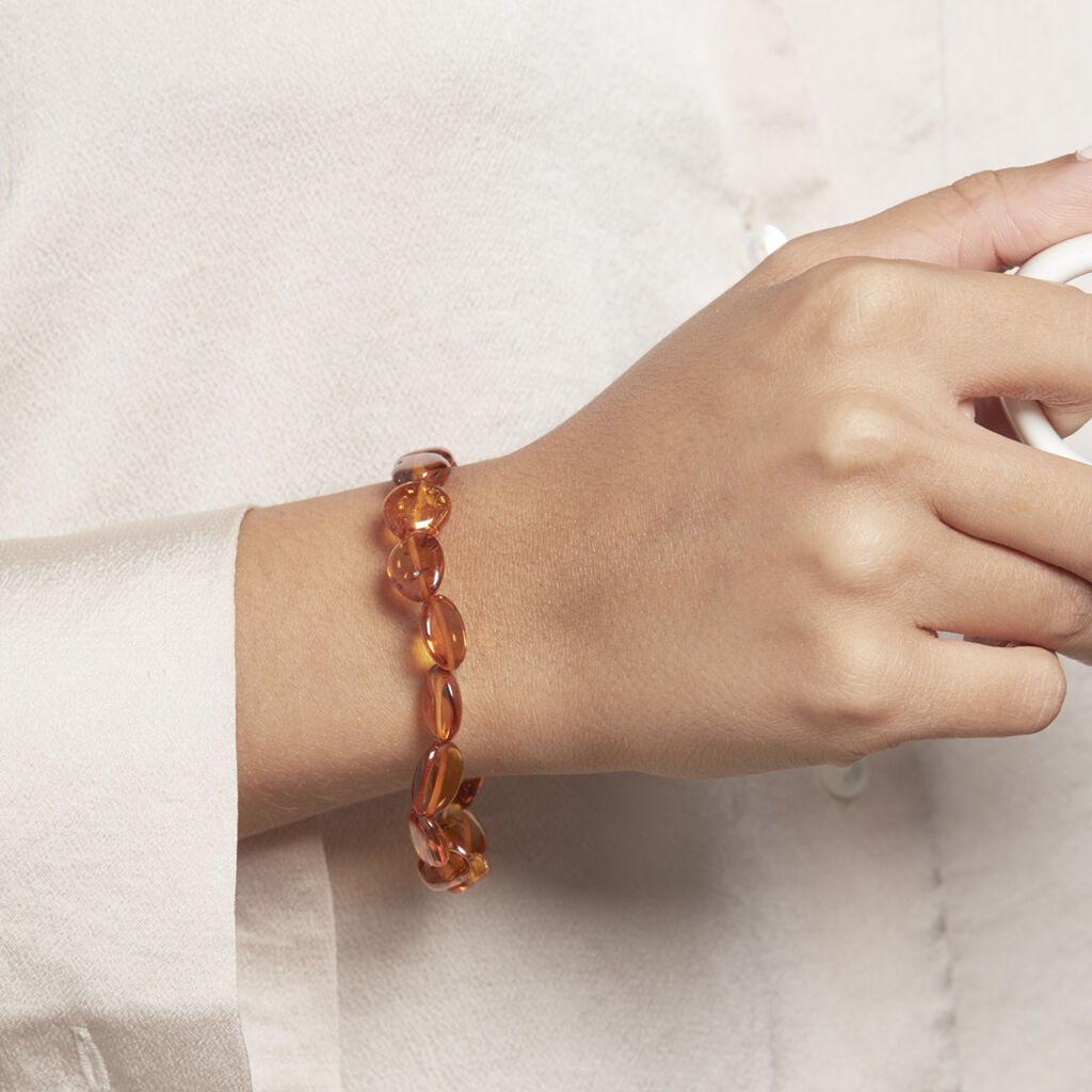 Bracelet Elastiqué Mirganez Ambre