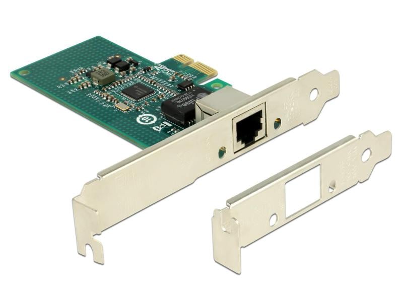 Delock Netzwerkkarte 1Gbps, PCI-Express-x1 Intel i210 Chips 1 Port