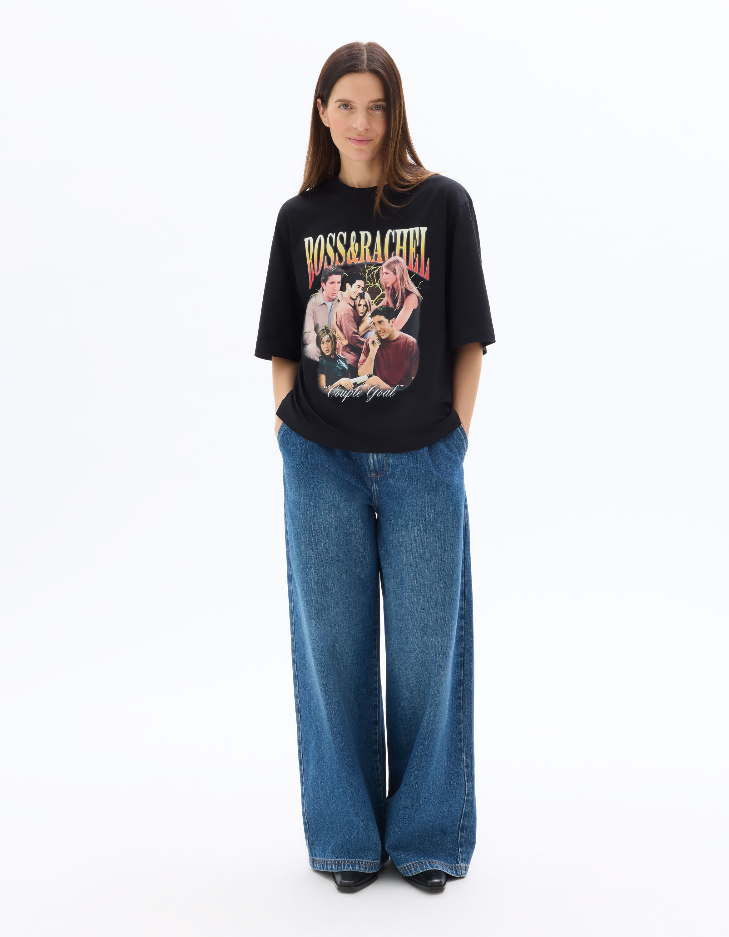 Friends - T-shirt femme noir