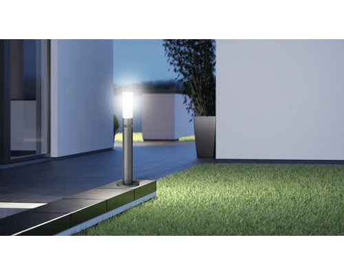Steinel LED Sensor Padverlichting 8,5W 575 lm 3000K warm wit 780x180 mm GL 65 S antraciet