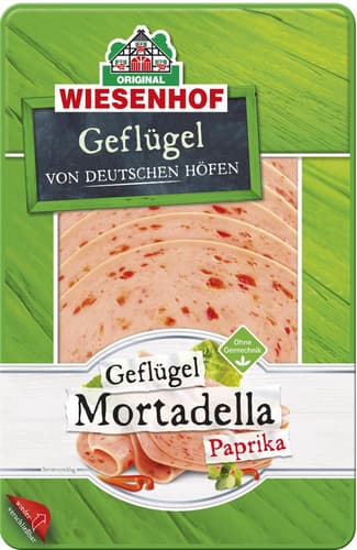 Wiesenhof Geflügel Paprika Mortadella