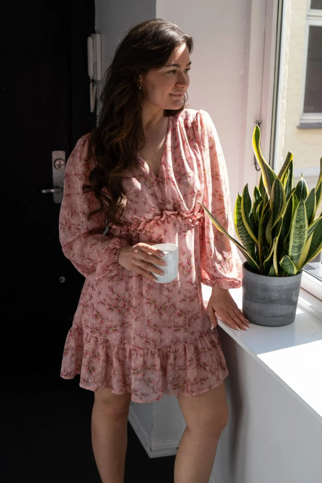 Neo Noir Bethie Dot Print Dress