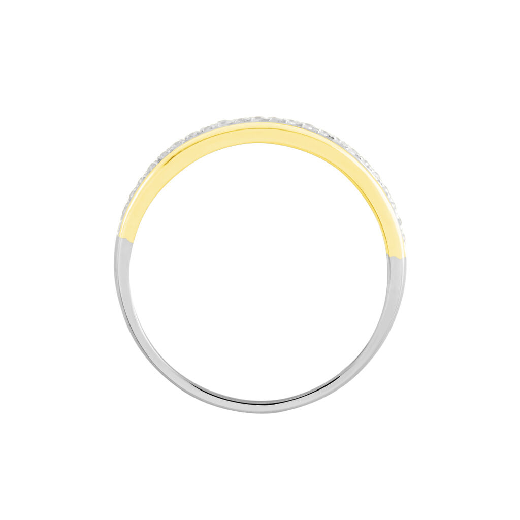 Bague Or Tricolore Vanadis Diamants