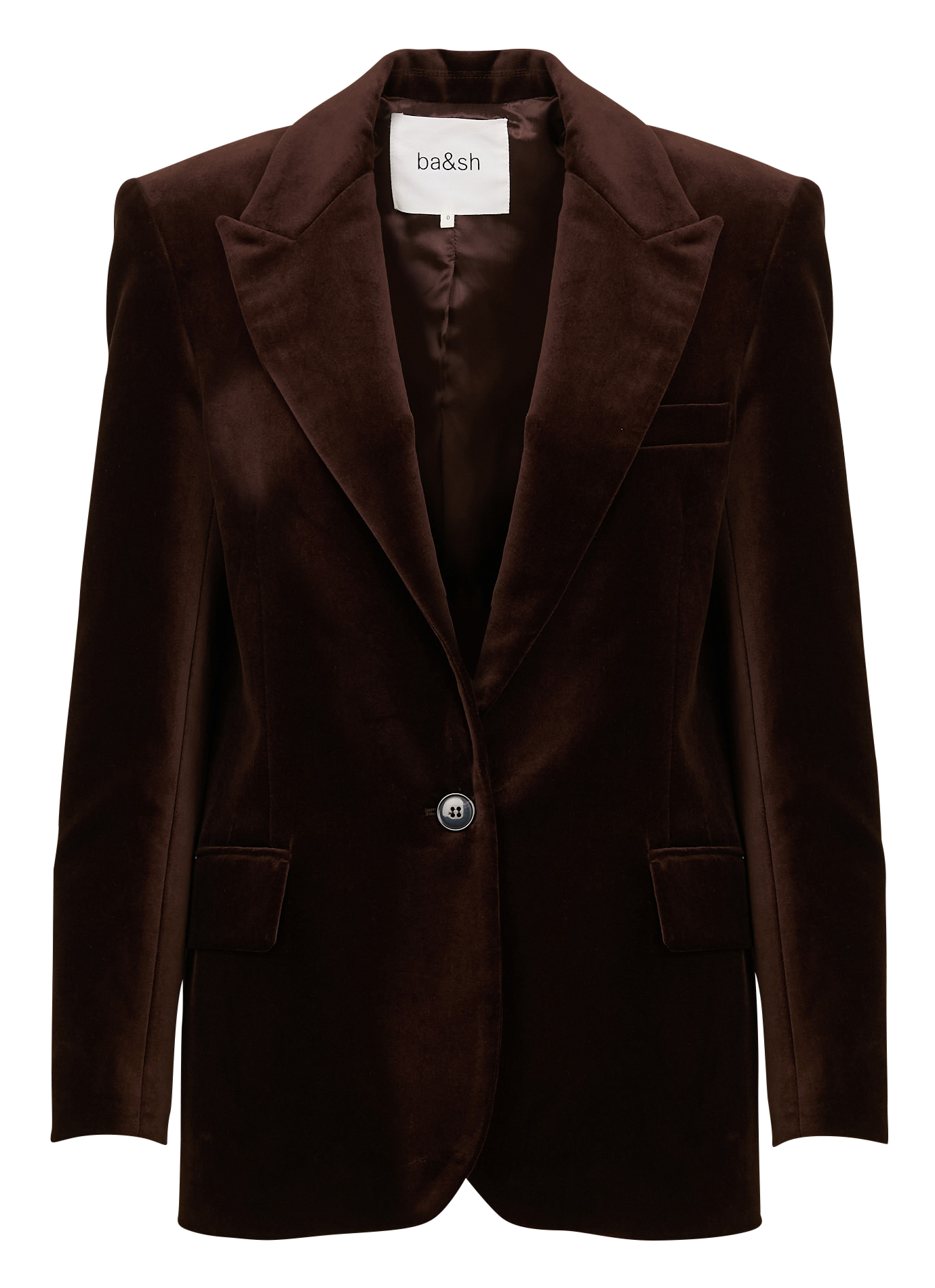 BOOP - Veste de tailleur en coton mélangé | Marron